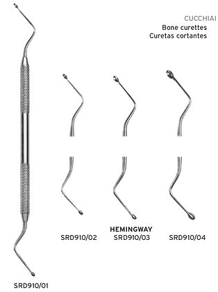 Cucchiai alveolari Hemingway
